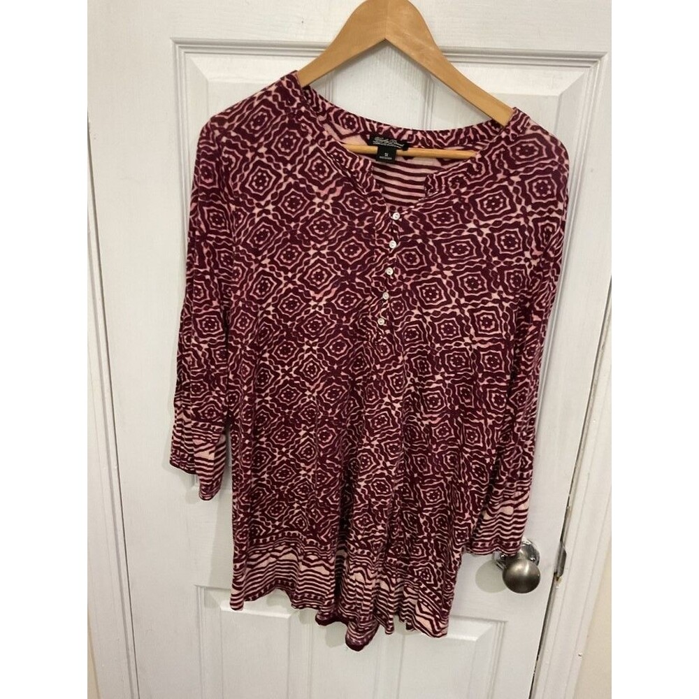Lucky Brand Women's Boho Tunic Top